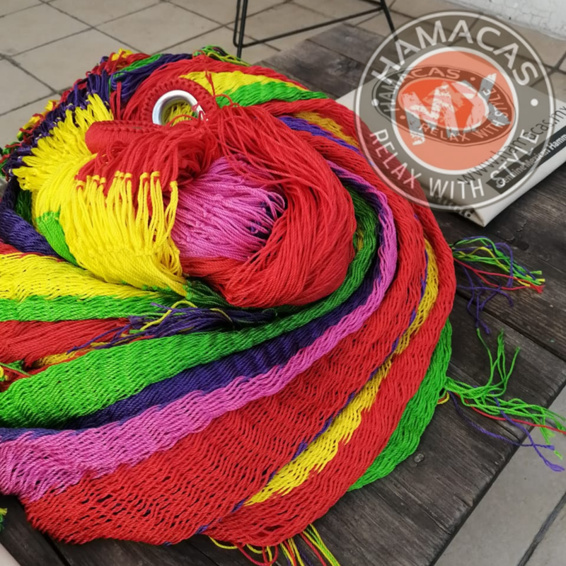 HAMACA TRADICIONAL MULTICOLOR
