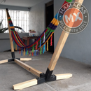 BASE DE MADERA GRANDE PARA HAMACA