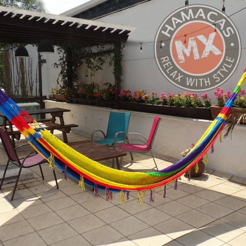 HAMACA TRADICIONAL MULTICOLOR