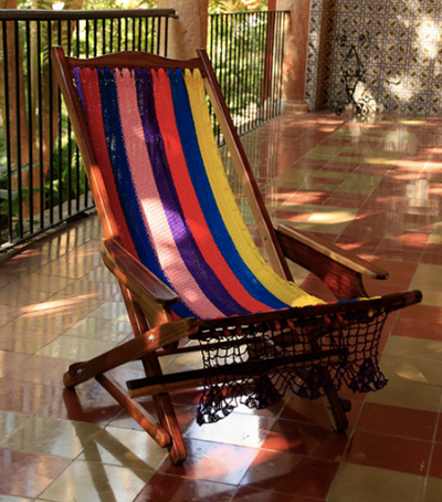HAMMOCK ROCKING CHAIR WITH BENCH