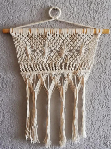 TAPIZ CHICO MODELO MACRAME