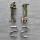 HAMAQUEROS DOBLES DE BRONCE