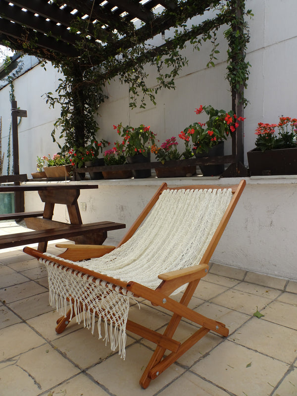 CHAISE À BASCULE GRAND HAMAC